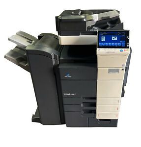 Konica Minolta Bizhub c659 with finisher  Copy/Print/scan 200k low meter