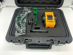 Johnson Level &amp; Tool 40-6647 Self-Leveling Cross &amp; Line Laser Kit - Greenbrite