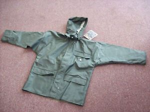 Carhartt Rain Jacket Green - Professional Quality - Size Small - Regular Fit
