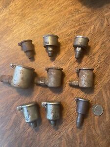 Antique - Vintage  Lot Oiler/Grease Cups For Hit Miss Engine