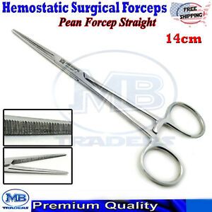 Dental Hemostatic Locking Pean Artery Clamps Forceps Surgical Veterinary Pliers
