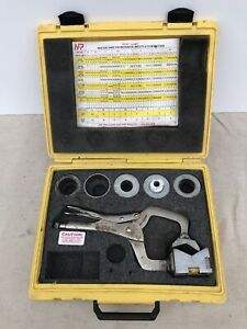 NFP Pilot Clamp Locking Hole Saw Guide with Case As Found