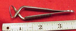VINTAGEKNY  SCHEERER MEDICAL TWEEZER OPERATING ROOM TOOL VERYSHARP ODD SHAPE