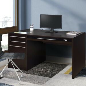 Saltoro Sherpi Contemporary Connect-It Computer Desk, Brown