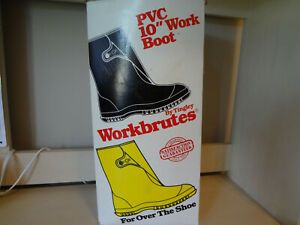 Workbrutes by Tingley PVC 10&#034; Work Boot - Large Yellow #35123