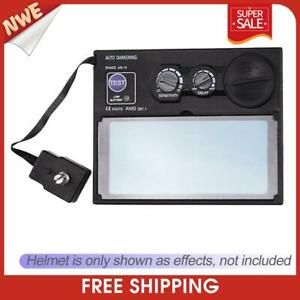DIN9-DIN13 LCD Screen Solar Automatic Darkening Welding Goggles Lens Filter