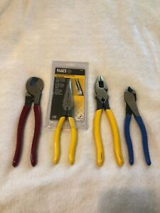 Klein Pliers Lot NEW