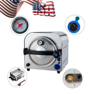 14L Dental Medical Steam Sterilizer Autoclave Sterilization High-temp Desktop