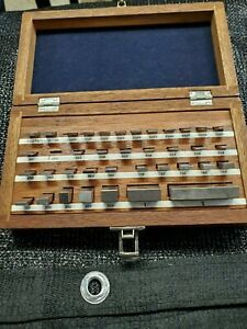 C.E.J. 36 PC GAGE BLOCK SET IC-620380 USED