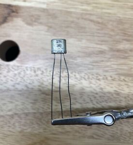 (1) one NOS Sylvania 2N35 VINTAGE 1950&#039;s GERMANIUM TRANSISTOR Rare Fuzz DIY