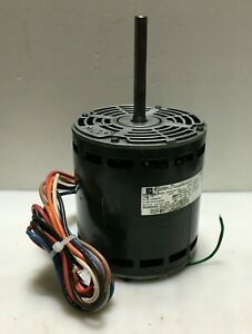 Emerson K55BWDRJ-7033 HQ1010263EM Fan Motor 3/4HP RPM 1100/4SPD V115 used MB269