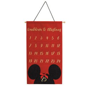 Disney Minnie Fabric Advent Calendar Perfect For Disney Fans And Collectors