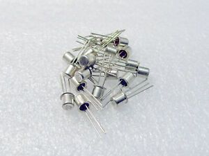 10x BC109C NPN Low Noise Small Signal Transistor TO-18 Metal CAN, PHILIPS