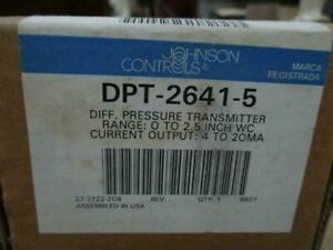 Johnson Controls DPT-2641-5 Differential Pressure Transmitter NEW