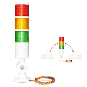 Industrial Signal Light, Column LED Alarm Tower Lamp Light Flash Indicator, LED