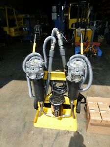 PARKER OIL FILTRATION CART 10MF with 4 EXTRA FILTERS