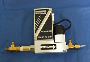 Parker Porter Mass Flow Controller 23142-500,Oxygen 500ML/MIN Max Press 200psig
