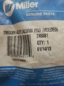 Miller Aluma Pro Trigger 245081 new in retail package