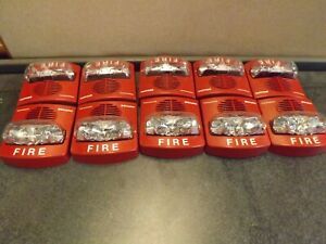 10 Simplex 4906-9127  Fire Alarm Strobe Lights ( 50 AVAILABLE )