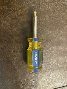Vintage Stanley Stubby Phillips Screwdriver USA Made