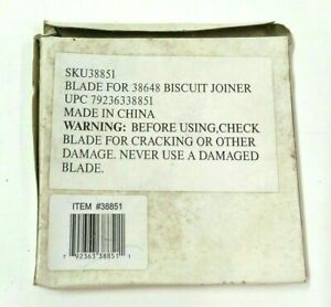 Replacement 4&#034; Blade Biscuit Joiner 38851 Carbide Tip Cutter Jointer 7/8&#034; Arbor
