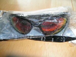 New Construction Safety Glasses Eye Protection ANSI Z87 OSHA Iridescent Mirror