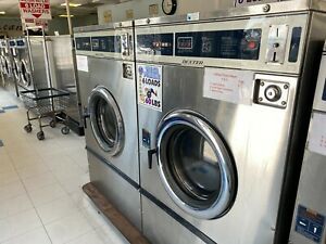Used Dexter T-900 Mega Load Coin Laundry Commercial Washer Laundromat