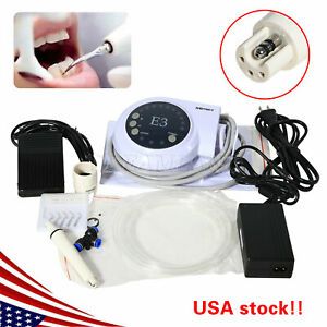 E3 Endo Dental Ultrasonic Scaler w/ 5*Scaling Tip Handpiece Fit EMS SANDENT