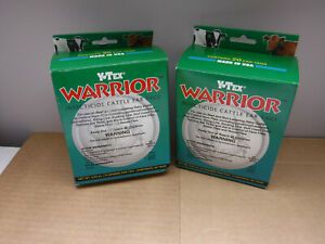 Y-Tex Warrior Insecticide Cattle Ear Tags 40 Count