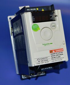 SCHNEIDER ELECTRIC ATV12 Series Variable Speed Drive ATV12H037F1, 0.3Kw 1/2HP