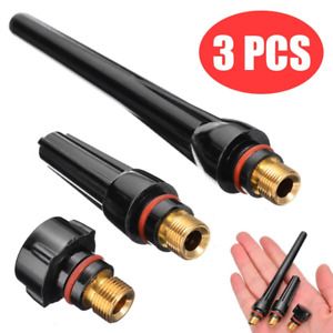 3pcs Long/Medium/Short Back Cap 57Y02 57Y03 57Y04 for Tig WP-17/18/26 Series Wel