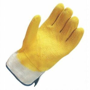 SAN JAMAR 1000 Oyster Shucking Glove,Natural Rubber,PR