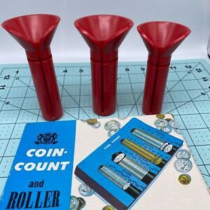 Vintage Plastic Manual Coin Sorter Bank Change Counter Money Roller Coin Counter