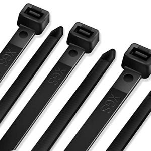 Zip Ties Heavy Duty 12 Inch Actual 11.8 Inch Cable Ties Black Zip Tie 200 Packs