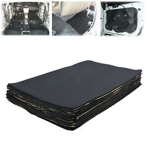 9x Car Sound Deadening Mat Audio Noise Heat Cool Liner Insulation Material