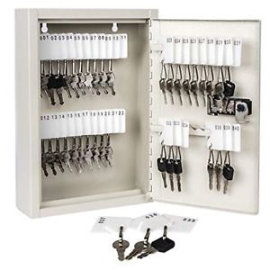 KYODOLED Key Storage Lock Box with Code,Locking Key Cabinet,Key Management Wall