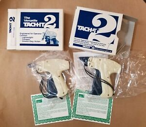 Tach-it 2 Vintage Tagging Gun New In Box Made In Japan