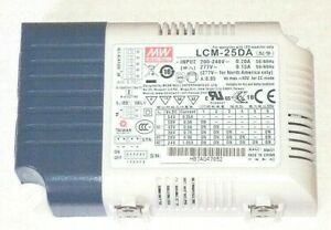 MEAN WELL LCM-25DA  LED Switching Power 25W Selectable Output Current with DALI