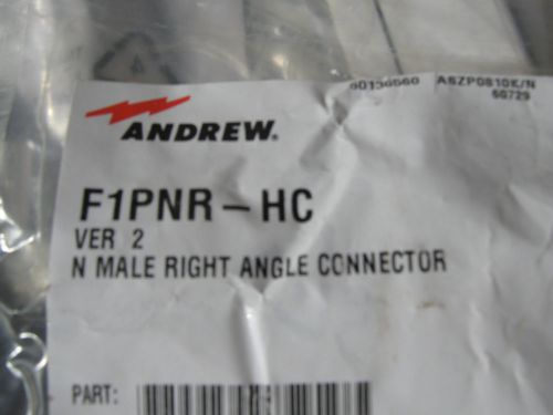 F1PNR - HC ANDREW N MALE  RT ANGLE  CB HAM RADIO HELIAX FSJ1-50A,  C41AWS-RAT