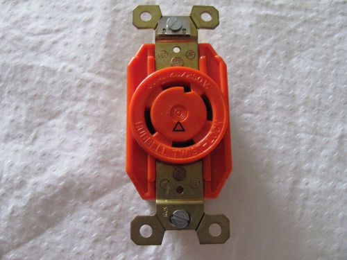Hubbell twist lock receptacle ig2710a for sale