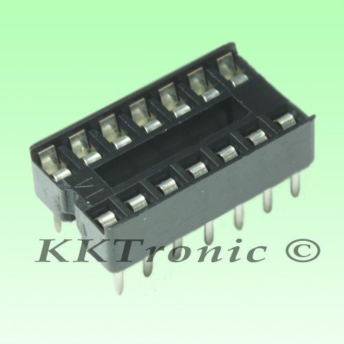 20 pcs. 14 pin DIP IC Socket Solder Type 2.54mm DIP-14