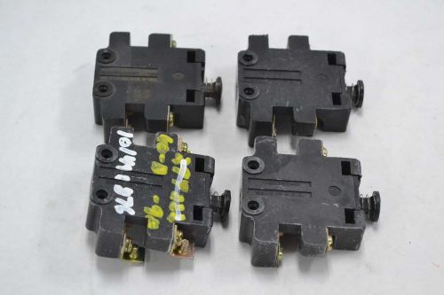 Lot 4 general electric ge 136c2511-1 pushbutton contact block b351555 for sale