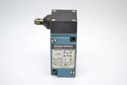Micro switch lsd1a heavy duty roller limit 600v-ac 10a amp switch b417402 for sale