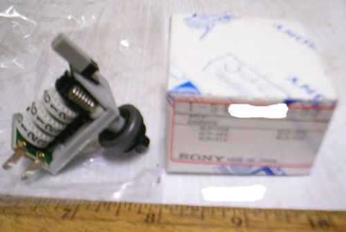 Sony Counter with Push Button Reset Switch in Original Box - P/N: 1-548-543-00