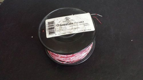 General cable, cross connect wire, 1pr/24AWG, red/white white/red, 1000 feet