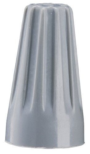 New gardner bender 10-001 wire gard gray wire connectors, 100-pack for sale