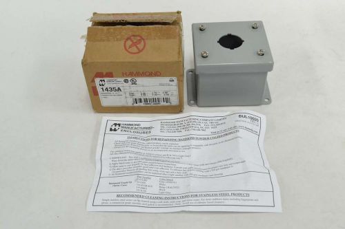 Hammond 1435a pushbutton wall-mount steel 3-1/2x3-1/4x2-3/4 in enclosure b352803 for sale