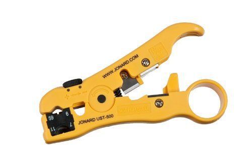 Jonard ust-500 universal cable stripper for rg59/6 and 7/11 coax cables for sale