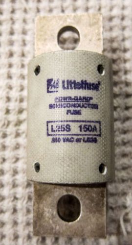Used Littelfuse Powr-Gard 150A Semiconductor Fuse, L25S