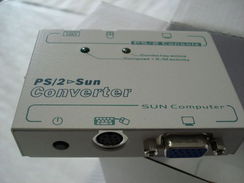 STARTECH SV125 MODEL:CBEEE3F3CE91 SUN TO PS/2 KEYBOARD &amp; MOUSE CONVERTER